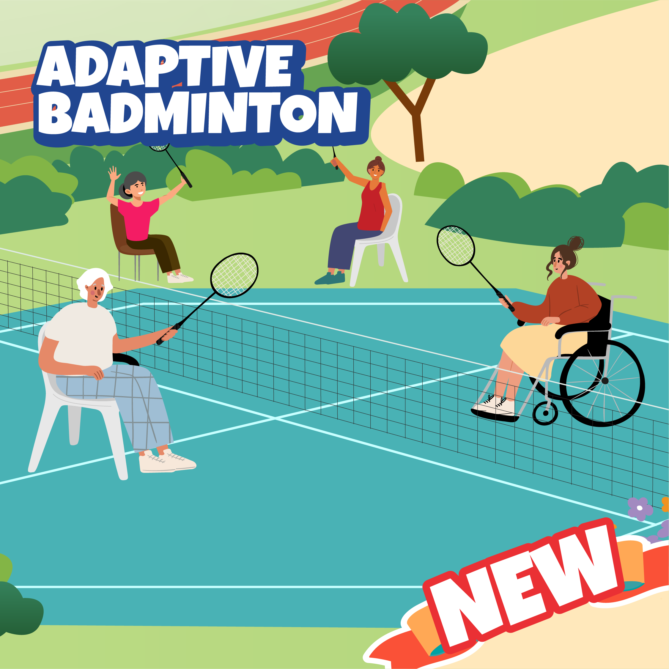 Adaptive Badminton