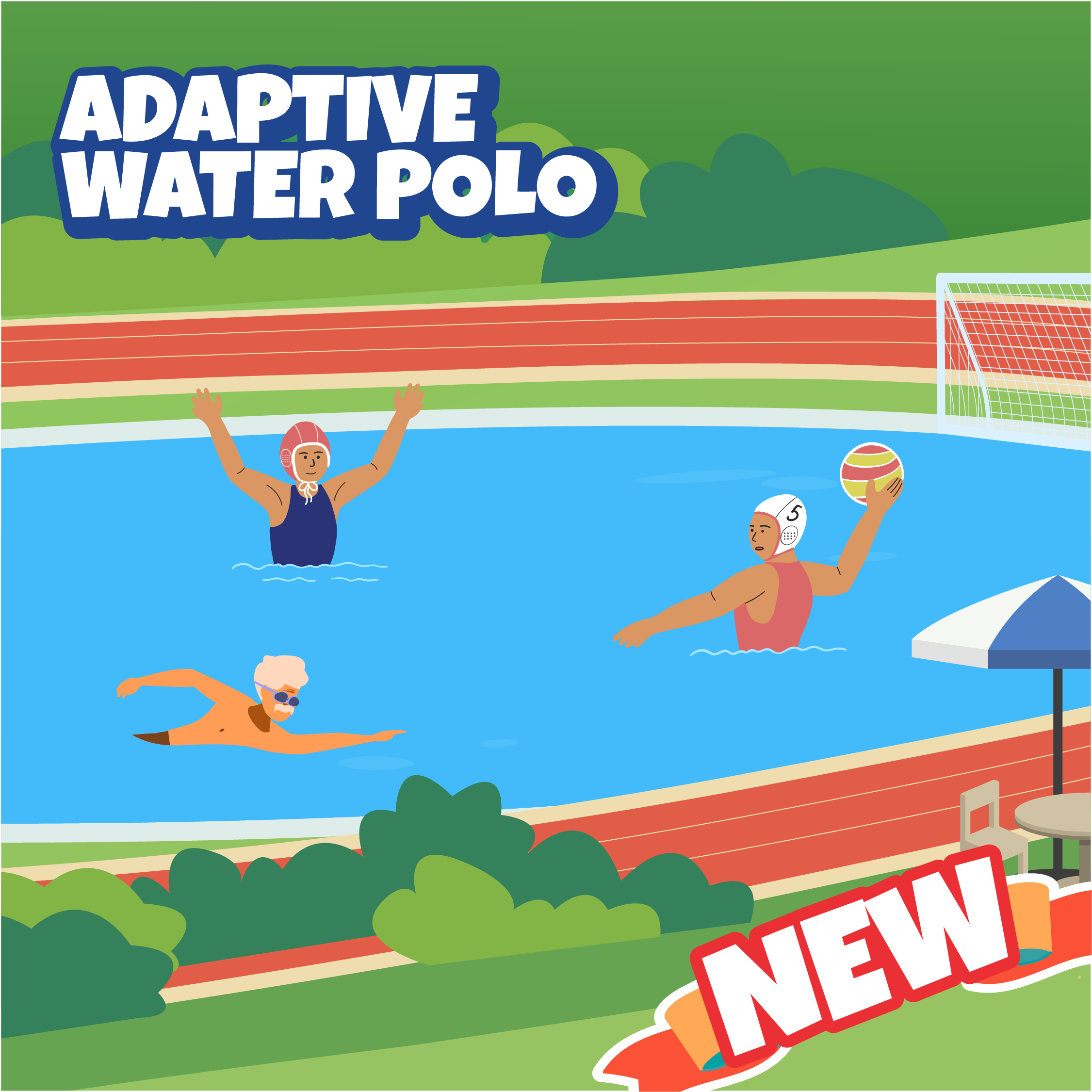 Adaptive Water Polo